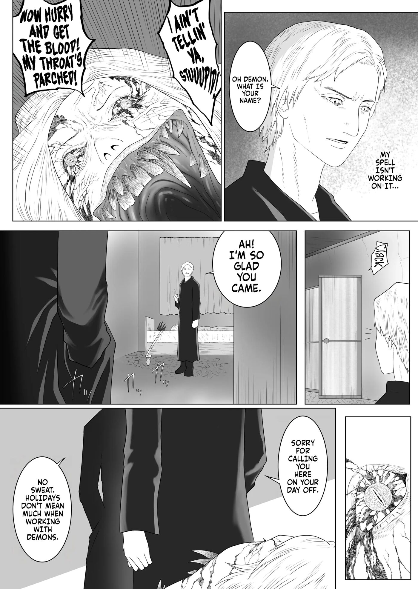 The Futanari Demon And The Exorcist Chapter 1000 Page 5